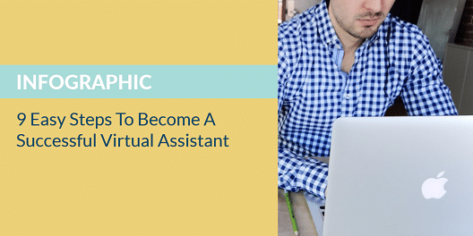 You are currently viewing Infographic | 9 Easy Steps To Become A Successful Virtual Assistant