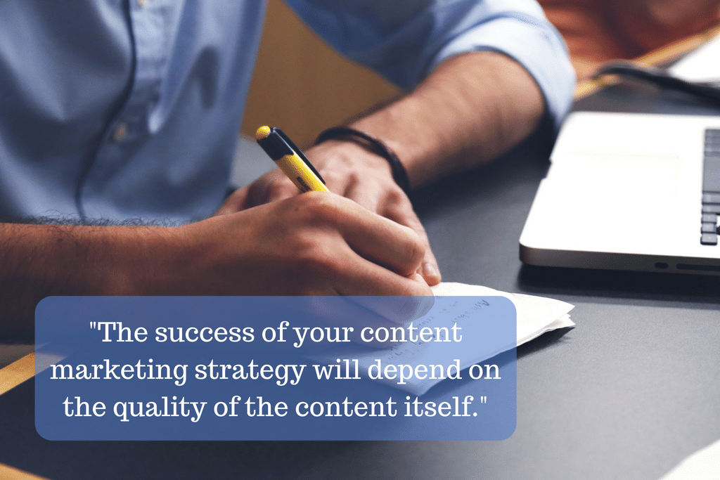 Importance of quality content in marketing strategy