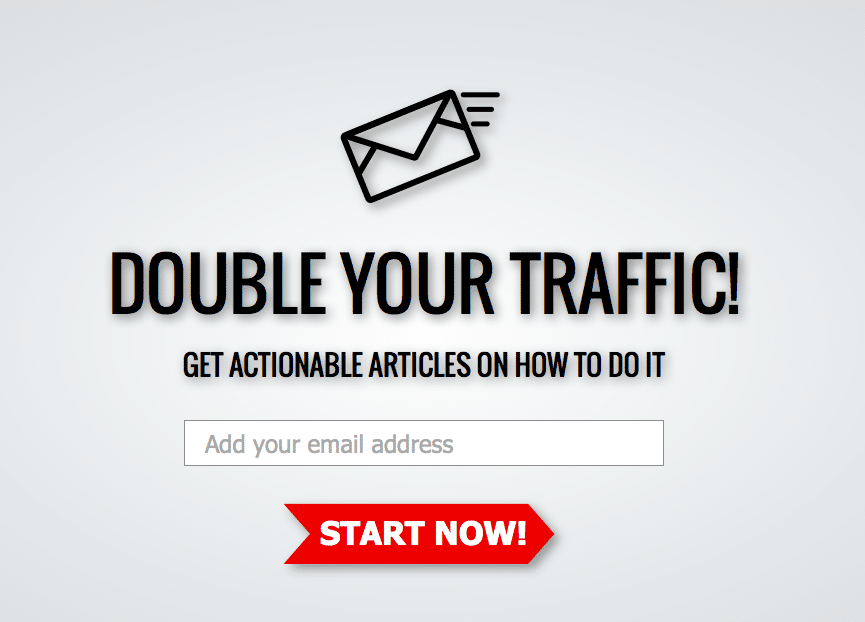Double your traffic