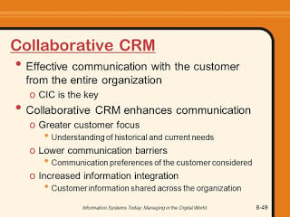 Collaborative CRM